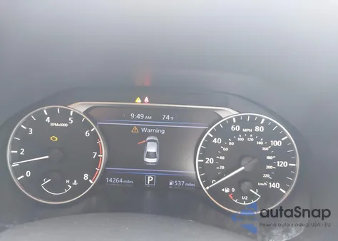 2025 Nissan Altima Sr Fwd из США, поврежденный, VIN 1N4BL4CV3SN357215